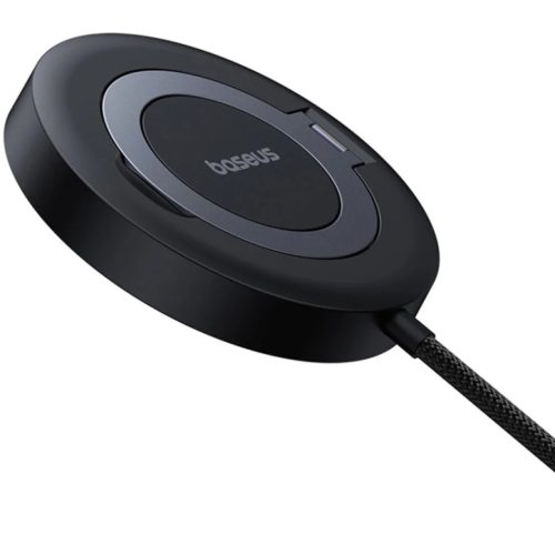 Baseus Simple Mini4 vezeték nélküli töltő, 15W, 1.67A, fekete