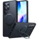 Torras - Ostand Spin sorozat - Samsung Galaxy S25 Ultra - Fekete tok