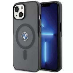   iPhone 15 Plus / 14 Plus fekete BMW IML Signature MagSafe tok