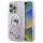 iPhone 16 Pro 6.3" Fehér/Fehér Hello Kitty HKHMP16LLSWKH Keménytok Liquid Glitter Sweet Kitty Masnik MagSafe tok