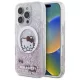 iPhone 16 Pro 6.3" Fehér/Fehér Hello Kitty HKHMP16LLSWKH Keménytok Liquid Glitter Sweet Kitty Masnik MagSafe tok