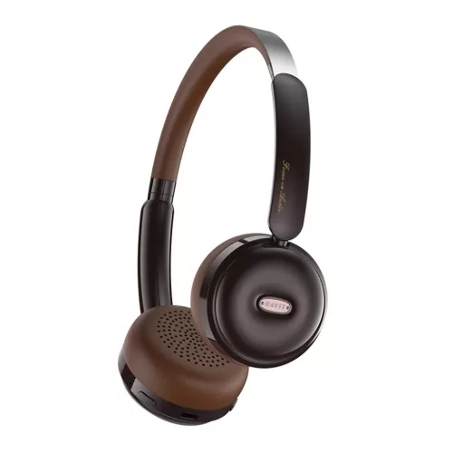Wireless Headphones H616BT Havit - Fülre illő, Bluetooth 5.4, 400mAh, Type-C - Barna
