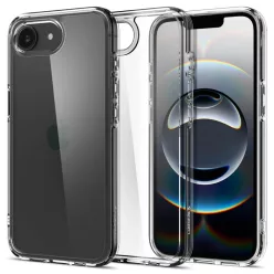 Apple iPhone 16e/17e Spigen Ultra Hybrid átlátszó tok
