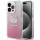 iPhone 13 Pro Rózsaszín Hello Kitty IML Gradient Electrop Kitty fej tok