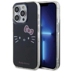 iPhone 15 Pro Max fekete Hello Kitty IML Kitty Face tok