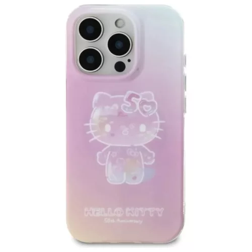 iPhone 16 Pro Hello Kitty IML 50. Évfordulós Magsafe tok - Rózsaszín