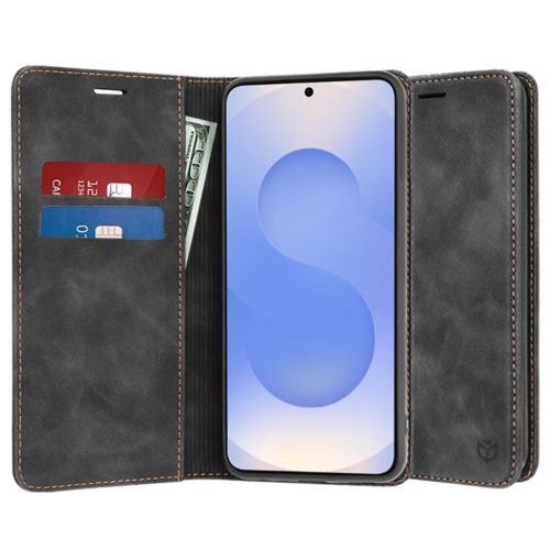 Techsuit - Kényelmes Tok - Samsung Galaxy S25 Edge - Fekete tok