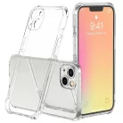 Techsuit - Ütésálló Átlátszó Szilikon - iPhone 16 - Átlátszó tok