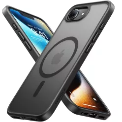   Torras - Guardian Mágneses Sorozat - iPhone 16e/17e - Fekete tok