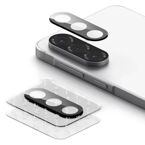 Ringke Kamera Teljes Borítás 2 darabos Galaxy A56 5G Fekete üvegfólia
