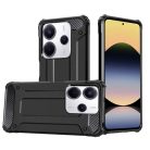 Techsuit - Hibrid Páncél - Xiaomi Redmi Note 14 4G (163.25 x 76.55 x 8.16mm) - Fekete tok