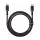 Baseus - Dura sorozatú adatkábel (P10377803U01-03) - MacBookhoz, Type-C, gyors töltés, PD 100W, 480 Mbps, 2 m - Piros / Fekete
