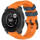 Techsuit - 22 mm-es óraszíj (W076) - Garmin Instinct E 40 mm - Narancssárga