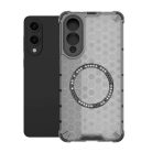 Techsuit - HoneyComb Shield MagSafe - Samsung Galaxy S25 Edge - Fekete tok