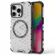 Techsuit - HoneyComb Pajzs MagSafe - iPhone 16 Pro - Fehér tok