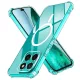 Techsuit - Ütésálló Átlátszó Szilikon MagSafe - Honor X8c - Átlátszó tok