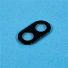 Samsung Galaxy Z Flip7 Fekete teljes kameravédő üveg üvegfólia