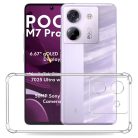 Techsuit - Ütésálló Átlátszó Szilikon - Xiaomi Poco M7 Pro 5G - Átlátszó tok