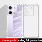 Techsuit - Ütésálló Átlátszó Szilikon - Xiaomi Poco M7 Pro 5G - Átlátszó tok