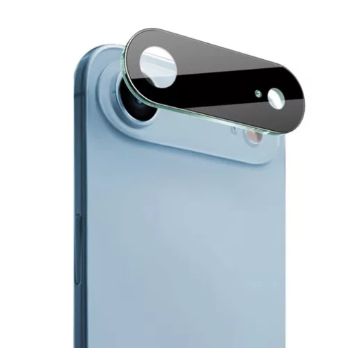 iPhone 17 Air Fekete - Teljes Kameraüveg Védő Techsuit üvegfólia