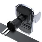 Acefast Autós Tartó Vezeték Nélküli Töltéssel (D39) - Légbeömlőre, Napelemmel, Akkumulátorral, Automatikus Karokkal, 300mAh - Fekete