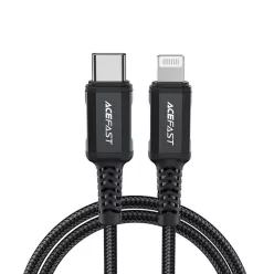   Acefast C4-01 Lightning - USB-C PD cable 30W 3A 480Mb/s 1.8m - black