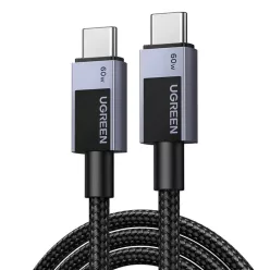   USB-C 2.0 -ról USB-C 2.0-ra Ugreen L524 PD 3A 3m kábel (szürke)