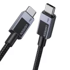 USB-C 2.0 -ról USB-C 2.0-ra Ugreen L524 PD 3A 3m kábel (szürke)