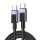 USB-C 2.0-ról USB-C 2.0-ra Ugreen L524 PD 3A 0,5m kábel (szürke)