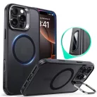 iPhone 16 Pro Matt Fekete ESR Klasszikus Hibrid HaloLock Kitámasztós Tok