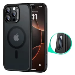 iPhone 16 Pro Matt Fekete ESR Klasszikus Hibrid HaloLock tok