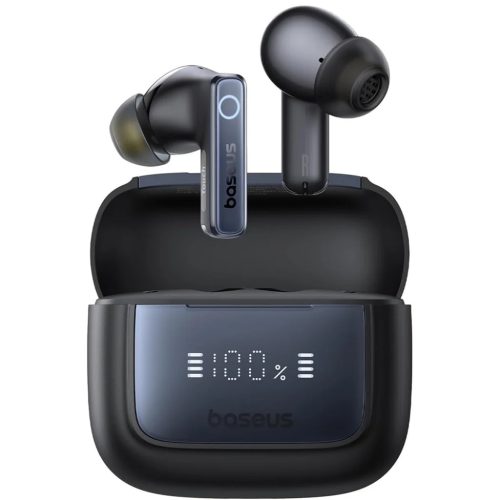 Baseus Wireless Earbuds Bowie 35 - Vezeték nélküli, Bluetooth V5.3, 6-Mikrofonos ENC, IPX4 - Fekete