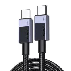 Ugreen L512 USB-C - USB-C kábel, 100W, 5A, 2m (fekete)