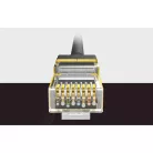 UGREEN NW107 Ethernet RJ45 kábel, Cat.7, STP, 1m (fekete)