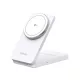 Wireless Charger UGREEN W706 2in1 töltőállomás, 20W, 1.67A, Fehér