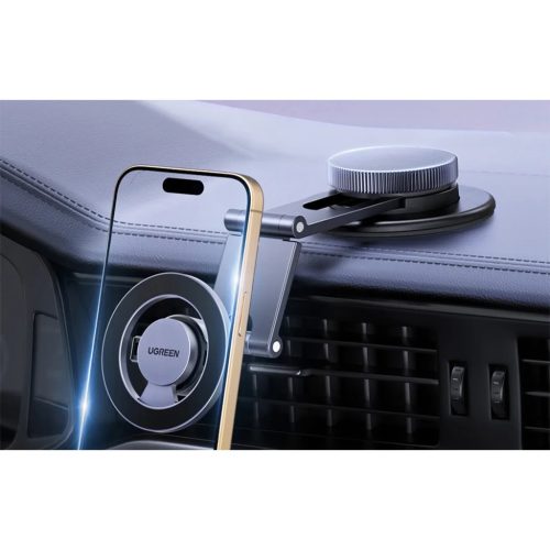 UGREEN LP865 mágneses autós telefontartó műszerfalra (fekete)