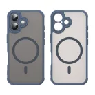 Techsuit - HaloFrost II MagSafe - iPhone 16 - Tengerészkék tok