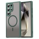 Samsung Galaxy S24 Ultra Zöld Techsuit HaloFrost II MagSafe tok