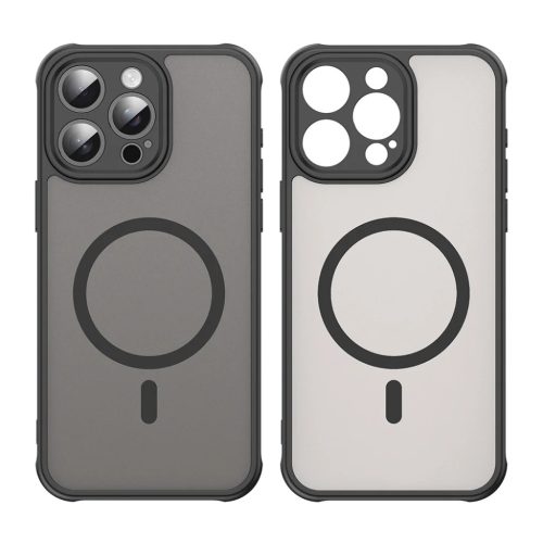 Techsuit - HaloFrost II MagSafe - iPhone 15 Pro Max - Fekete tok