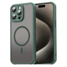 iPhone 15 Pro Max tok - HaloFrost II MagSafe - Zöld - Techsuit