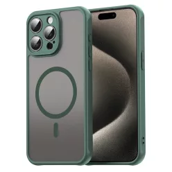   iPhone 15 Pro Max tok - HaloFrost II MagSafe - Zöld - Techsuit