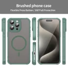 iPhone 15 Pro Max tok - HaloFrost II MagSafe - Zöld - Techsuit