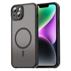 Apple iPhone 14 Plus Black Techsuit HaloFrost II MagSafe tok