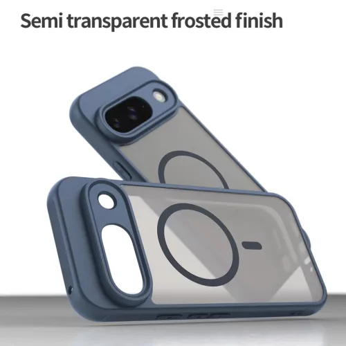 Techsuit - HaloFrost II MagSafe - Google Pixel 9 - Tengerészkék tok