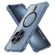 Honor Magic7 Pro Techsuit - Shockproof Clear Silicone MagSafe - Smoke Black tok