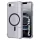 Apple iPhone 16e/17e Smoke Black Techsuit - Shockproof Clear Silicone MagSafe tok