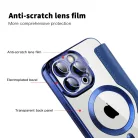 iPhone 14 Pro Max Kék Techsuit SmartMag Könyvtok