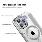 Techsuit - SmartMag Könyv Tok - iPhone 15 Pro Max - Szürke tok