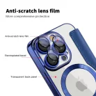 Techsuit - SmartMag Könyv Tok - iPhone 16 Pro - Kék tok