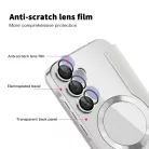 Techsuit - SmartMag Könyvtok - Samsung Galaxy A35 5G - Szürke tok